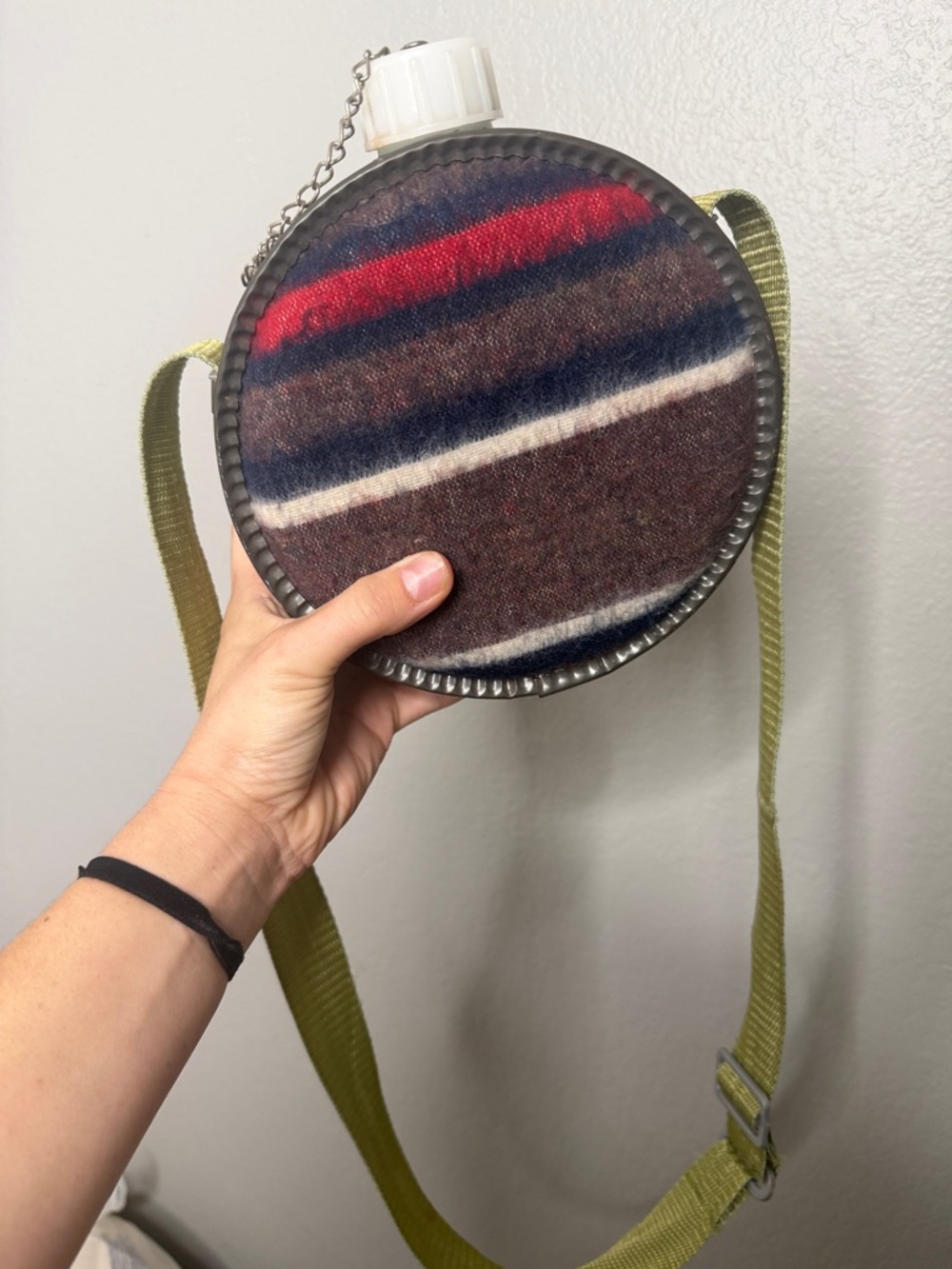 Vintage Aztec Water Canteen Vintage Camping Vintage  Fishing Hunting Canteen
